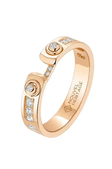 NOUVEL HERITAGE Diamond Tuxedo Mood Ring | Thumbnail 3