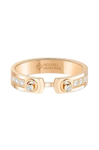 NOUVEL HERITAGE Diamond Tuxedo Mood Ring | Thumbnail 1