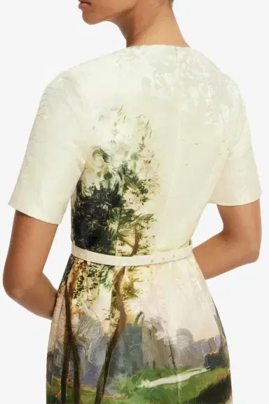 LEO LIN Elizabeth Midi Dress | Thumbnail 8