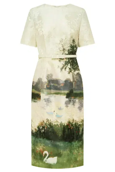 LEO LIN Elizabeth Midi Dress | Thumbnail 1
