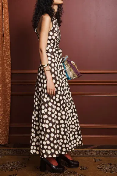 ALÉMAIS Paula Midi Dress | Thumbnail 3