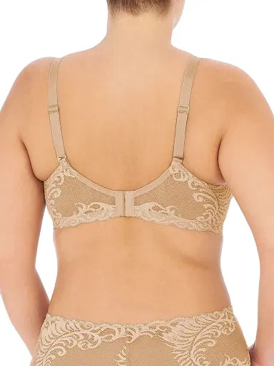 Natori Women's Feathers Full Figure Plunge T-Shirt Bra - Cafe - Size 42D | Thumbnail 3