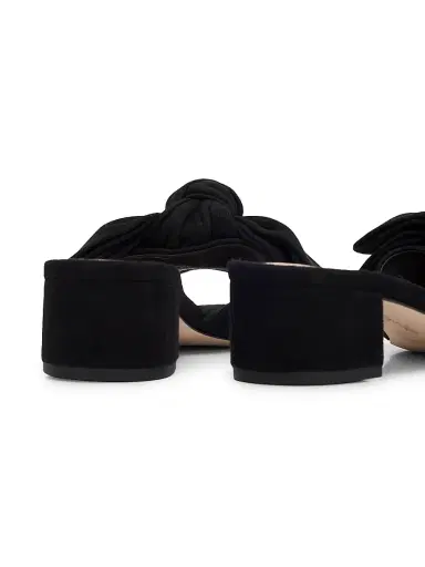 Cinq à Sept Women's Faith 40MM Bow-Detail Block-Heel Sandals - Black - Size 10 | Thumbnail 3 Cinq à Sept Women's Faith 40MM Bow-Detail Block-Heel Sandals - Black - Size 10 | Thumbnail 3