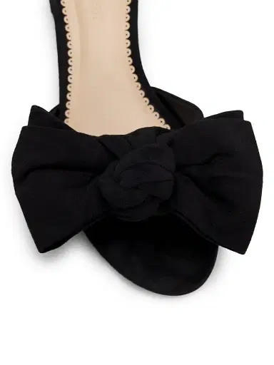 Cinq à Sept Women's Faith 40MM Bow-Detail Block-Heel Sandals - Black - Size 10 | Thumbnail 5 Cinq à Sept Women's Faith 40MM Bow-Detail Block-Heel Sandals - Black - Size 10 | Thumbnail 5
