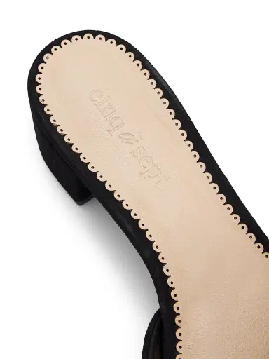 Cinq à Sept Women's Faith 40MM Bow-Detail Block-Heel Sandals - Black - Size 10 | Thumbnail 6 Cinq à Sept Women's Faith 40MM Bow-Detail Block-Heel Sandals - Black - Size 10 | Thumbnail 6