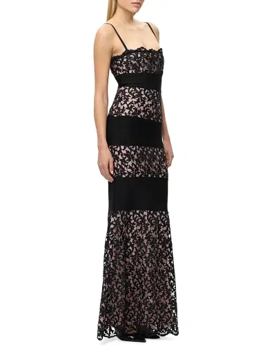 Hervé Léger Women's The Marielle Lace Bandage Gown | Thumbnail 4 Hervé Léger Women's The Marielle Lace Bandage Gown | Thumbnail 4