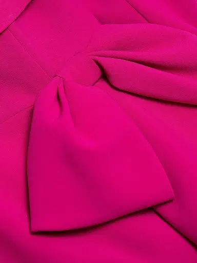 Teri Jon by Rickie Freeman Women's Ruffled Bow-Detail Off-the-Shoulder Gown | Thumbnail 7 Teri Jon by Rickie Freeman Women's Ruffled Bow-Detail Off-the-Shoulder Gown | Thumbnail 7