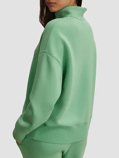 Varley Women's Mavis Half-Zip Sweatshirt - Green Spruce - Size XS | Thumbnail 4