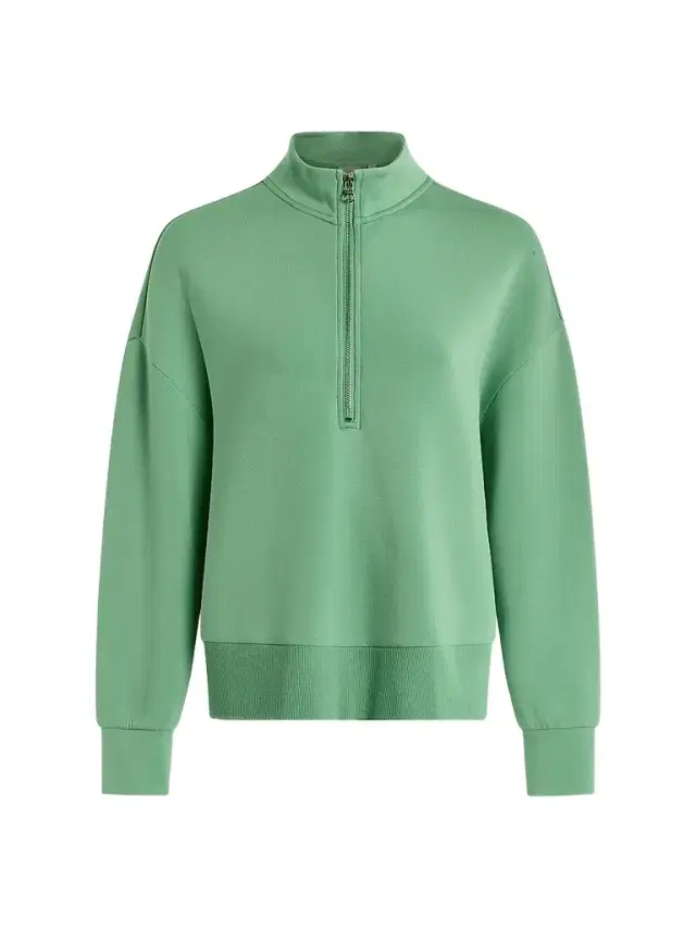 Varley Women's Mavis Half-Zip Sweatshirt - Green Spruce