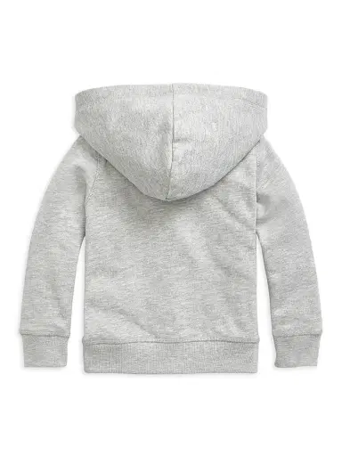 Polo Ralph Lauren Little Girl's Fleece Hoodie - Andover Heather | Thumbnail 2