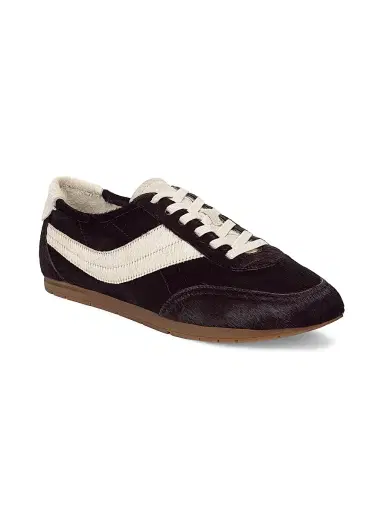 Vince Women's La Runner Calf Hair Slip-On Sneakers - Clove Moonlight - Size 11 | Thumbnail 2