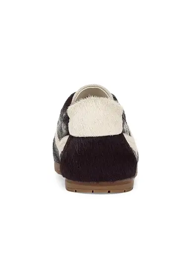 Vince Women's La Runner Calf Hair Slip-On Sneakers - Clove Moonlight - Size 11 | Thumbnail 3