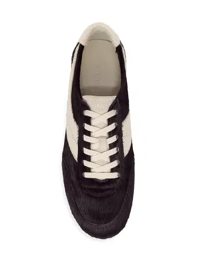 Vince Women's La Runner Calf Hair Slip-On Sneakers - Clove Moonlight - Size 11 | Thumbnail 4