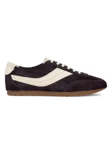 Vince Women's La Runner Calf Hair Slip-On Sneakers - Clove Moonlight - Size 11 | Thumbnail 1