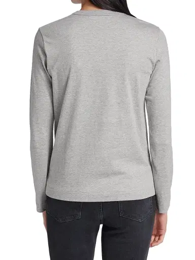 Comme des Garçons PLAY Women's Heart Long-Sleeve T-Shirt | Thumbnail 5 Comme des Garçons PLAY Women's Heart Long-Sleeve T-Shirt | Thumbnail 5