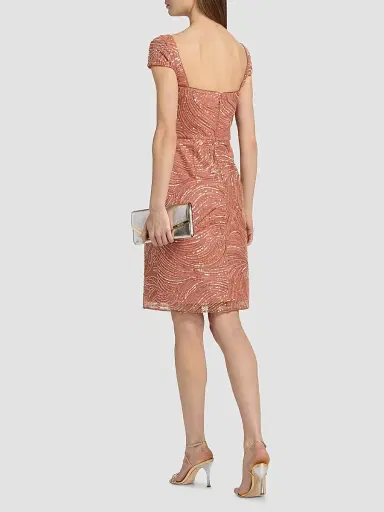 THEIA Women's Ceceline Sequined Cocktail Dress | Thumbnail 5 THEIA Women's Ceceline Sequined Cocktail Dress | Thumbnail 5