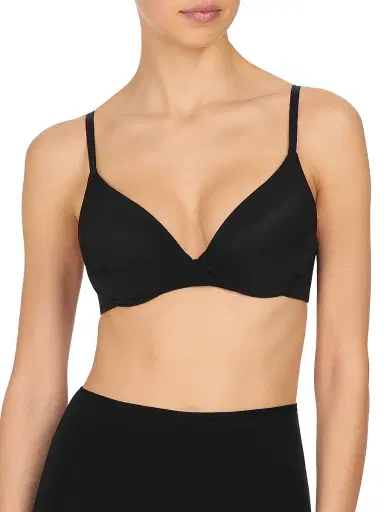 Natori Women's Minimal Convertible Push-Up T-Shirt Bra - Black - Size 36DD | Thumbnail 1