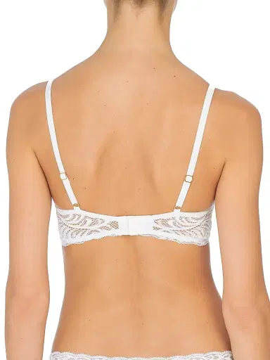 Natori Women's Feathers Plunge T-Shirt Bra - White - Size 38DD | Thumbnail 3