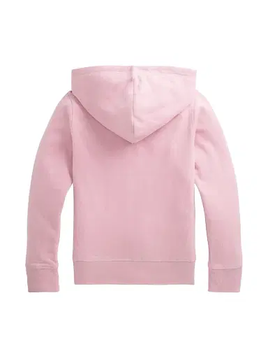 Polo Ralph Lauren Girl's Fleece Zip Hoodie - Hint Of Pink | Thumbnail 2 Polo Ralph Lauren Girl's Fleece Zip Hoodie - Hint Of Pink | Thumbnail 2