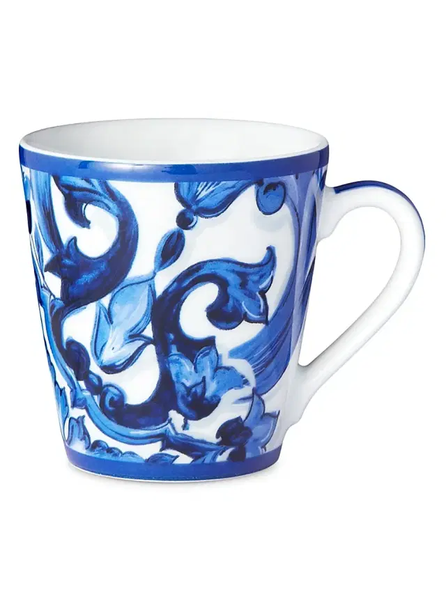 Dolce & Gabbana Blu Mediterraneo Foglie Mug