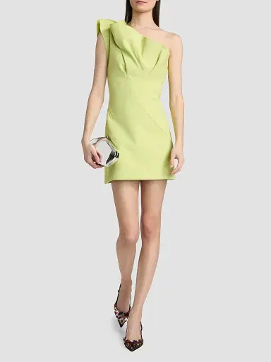 Acler Women's Forever Young Lugano Mini Dress - Honeydew | Thumbnail 2