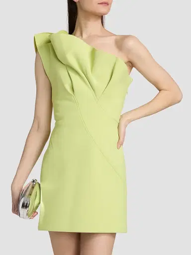Acler Women's Forever Young Lugano Mini Dress - Honeydew | Thumbnail 3