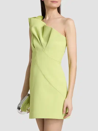 Acler Women's Forever Young Lugano Mini Dress - Honeydew | Thumbnail 4