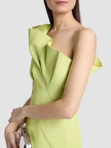 Acler Women's Forever Young Lugano Mini Dress - Honeydew | Thumbnail 6