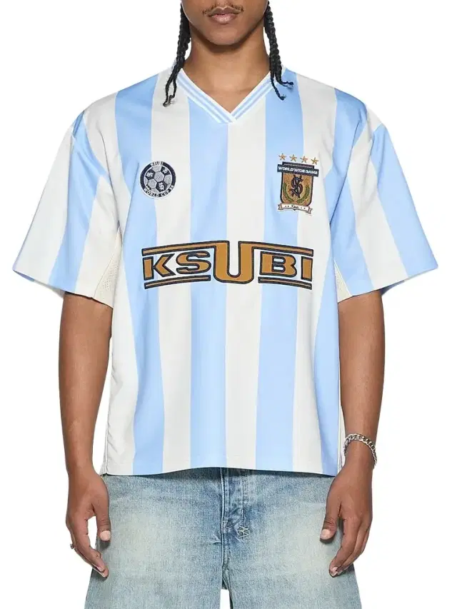Men's Offside Short-Sleeve Jersey - Skyblue