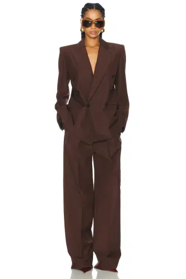 Saint Laurent Double Breasted Blazer | Thumbnail 4