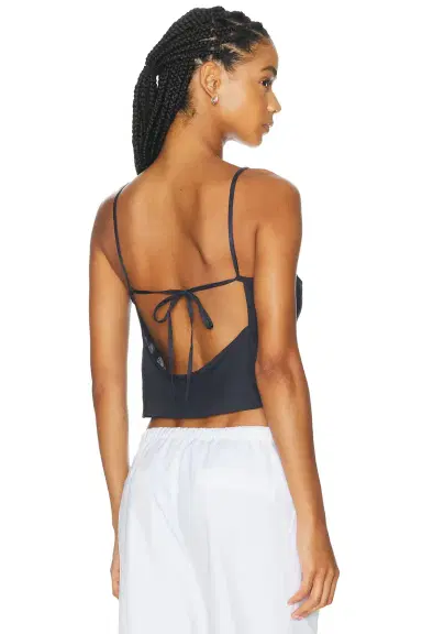 LESET Daniel Square Neck Tank Top | Thumbnail 3 LESET Daniel Square Neck Tank Top | Thumbnail 3