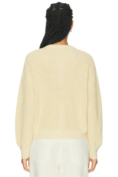 Jenni Kayne Cotton Hayes Crewneck Cardigan | Thumbnail 3 Jenni Kayne Cotton Hayes Crewneck Cardigan | Thumbnail 3