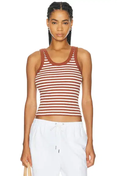House of Dagmar Ribbed Tank Top | Thumbnail 1 House of Dagmar Ribbed Tank Top | Thumbnail 1