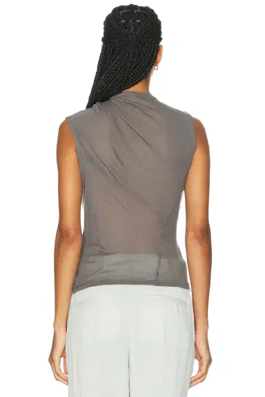 Helmut Lang Sheer Twist Tank Top | Thumbnail 3