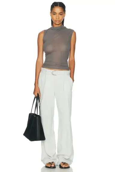 Helmut Lang Sheer Twist Tank Top | Thumbnail 4