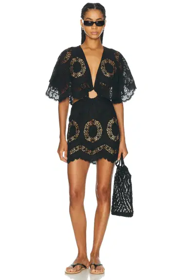 Johanna Ortiz Paradise Mini Dress | Thumbnail 1 Johanna Ortiz Paradise Mini Dress | Thumbnail 1
