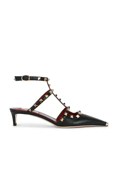 Valentino Garavani Rockstud Ankle Strap Pump | Thumbnail 1 Valentino Garavani Rockstud Ankle Strap Pump | Thumbnail 1