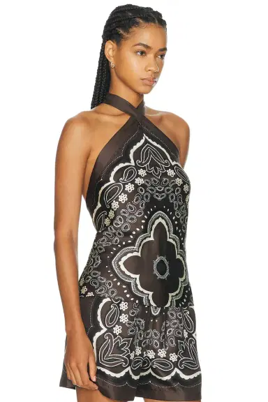 Nili Lotan Solal Silk Halter Top | Thumbnail 2 Nili Lotan Solal Silk Halter Top | Thumbnail 2