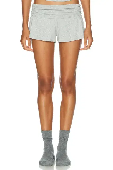 Lunya Soft Modal Rib Fold Over Short | Thumbnail 1 Lunya Soft Modal Rib Fold Over Short | Thumbnail 1