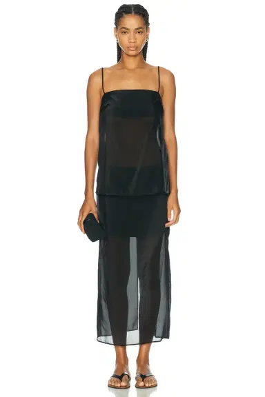 SANS FAFF Cove Silk Skirt | Thumbnail 5 SANS FAFF Cove Silk Skirt | Thumbnail 5