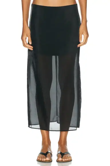 SANS FAFF Cove Silk Skirt | Thumbnail 1 SANS FAFF Cove Silk Skirt | Thumbnail 1