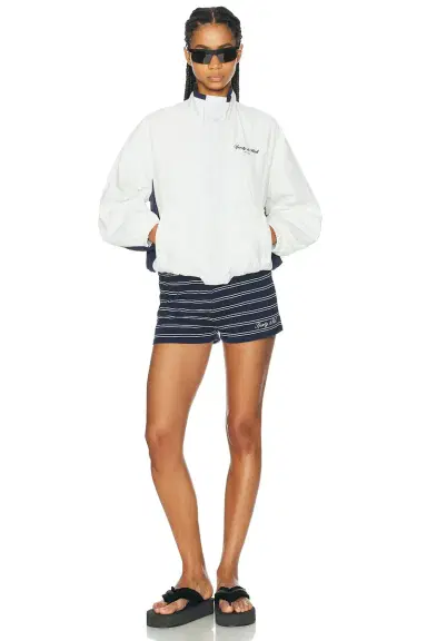 Sporty & Rich Signature NY Contrast Jacket | Thumbnail 4 Sporty & Rich Signature NY Contrast Jacket | Thumbnail 4