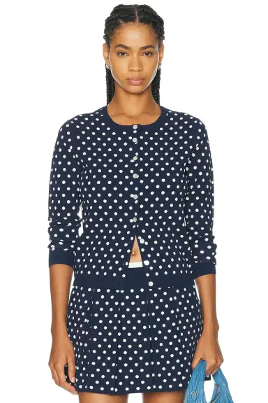 Sandy Liang Fable Cardigan | Thumbnail 1 Sandy Liang Fable Cardigan | Thumbnail 1
