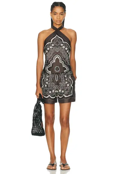 Nili Lotan Frances Silk Short | Thumbnail 5 Nili Lotan Frances Silk Short | Thumbnail 5