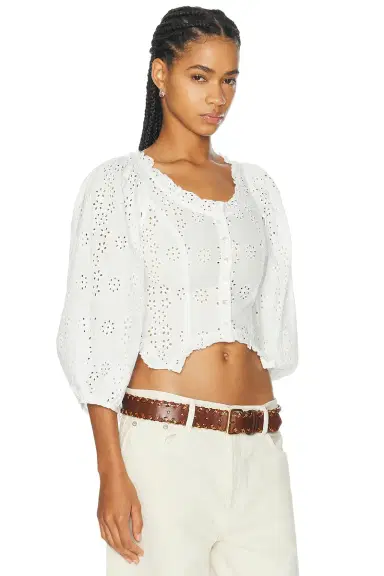 Sandy Liang Palisades Top | Thumbnail 2 Sandy Liang Palisades Top | Thumbnail 2