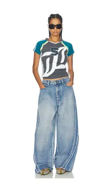 Jaded London Vapor Colossus Jeans | Thumbnail 5