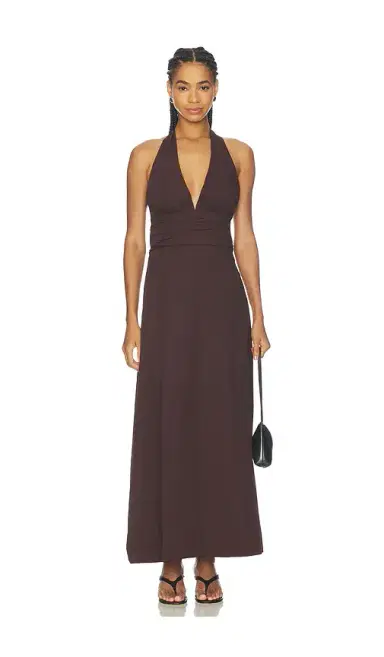 Juillet Dolly Halter Maxi Dress | Thumbnail 1