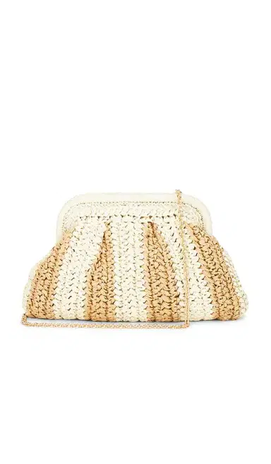 Dolce Vita Hydra Framed Raffia Clutch | Thumbnail 2 Dolce Vita Hydra Framed Raffia Clutch | Thumbnail 2