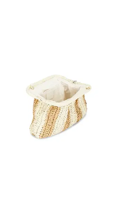 Dolce Vita Hydra Framed Raffia Clutch | Thumbnail 5 Dolce Vita Hydra Framed Raffia Clutch | Thumbnail 5