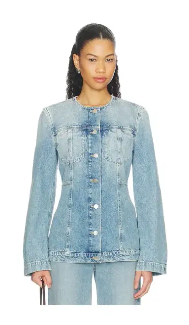 Closed Fitted Denim Jacket | Thumbnail 1